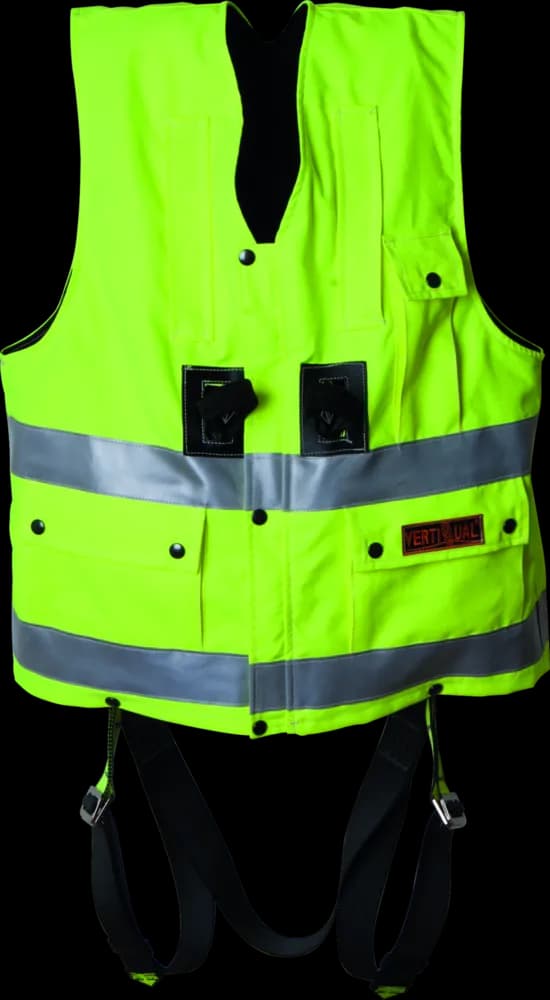 OX-ON Hi-Viz Vest w/harness Comfort